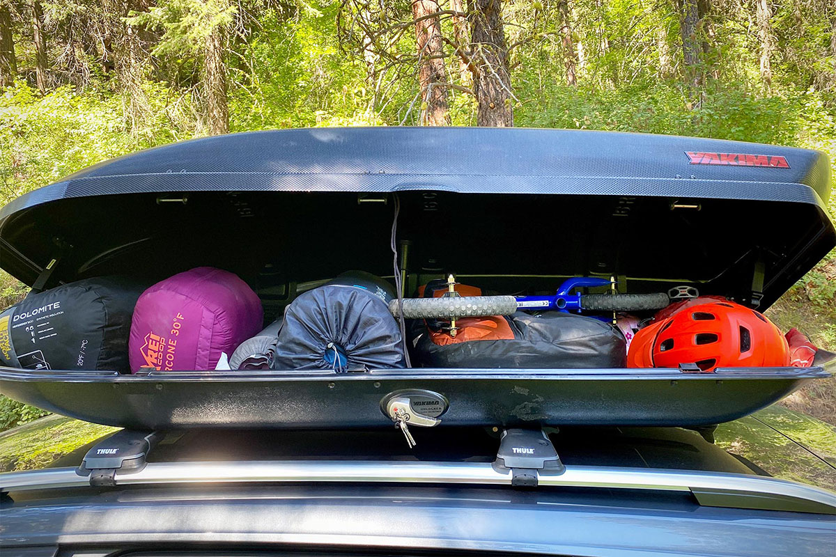 Yakima SkyBox 16 Carbonite Review Switchback Travel